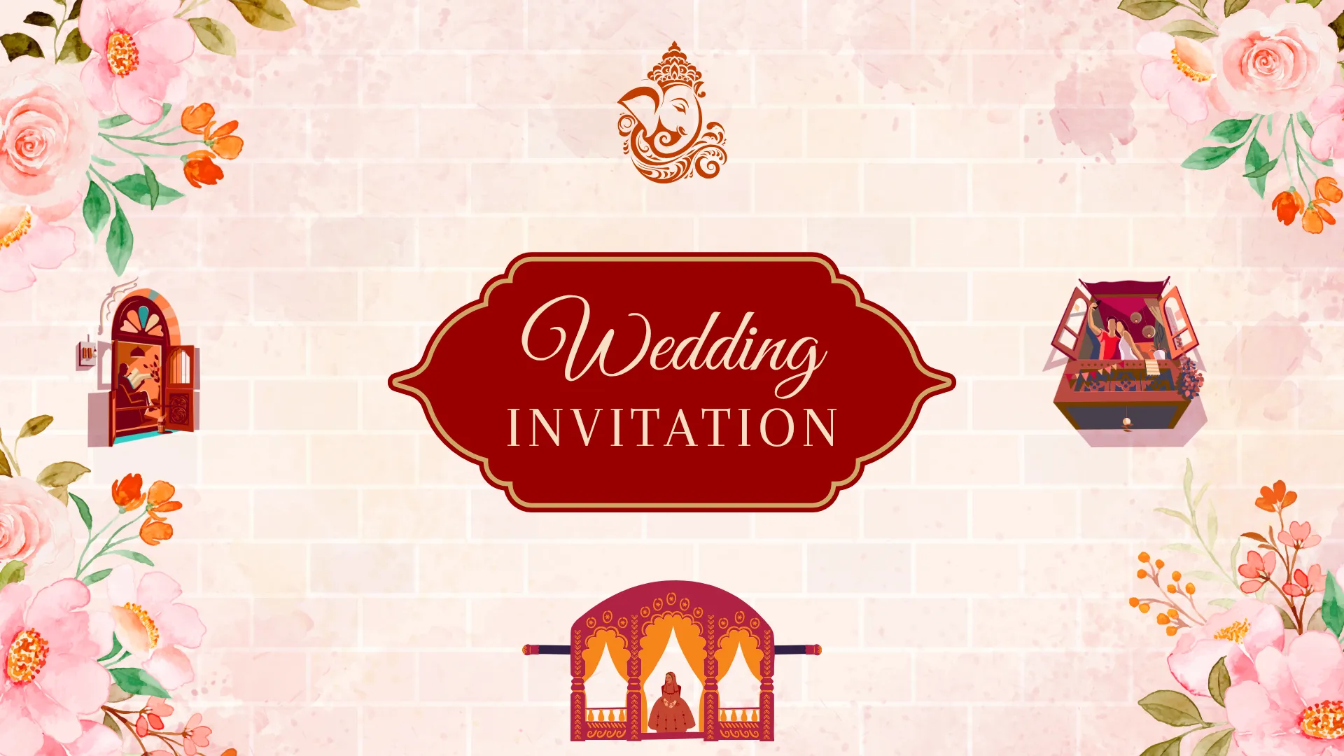 Utsav Royale — premium wedding website template